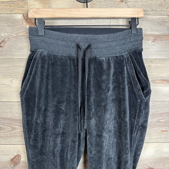 Lululemon Warm Down Jogger Velour Heathered Black - Picture 5 of 7
